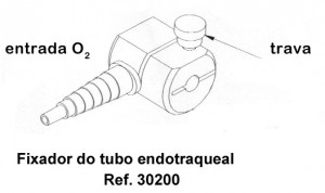 Fixador do tubo endotraqueal